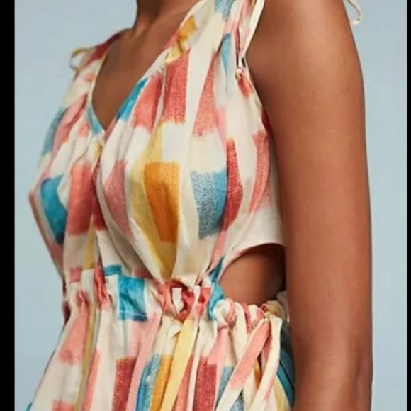 Anthropologie Lilka Painter's Palette Cut Out Dress - Picture 2 of 9